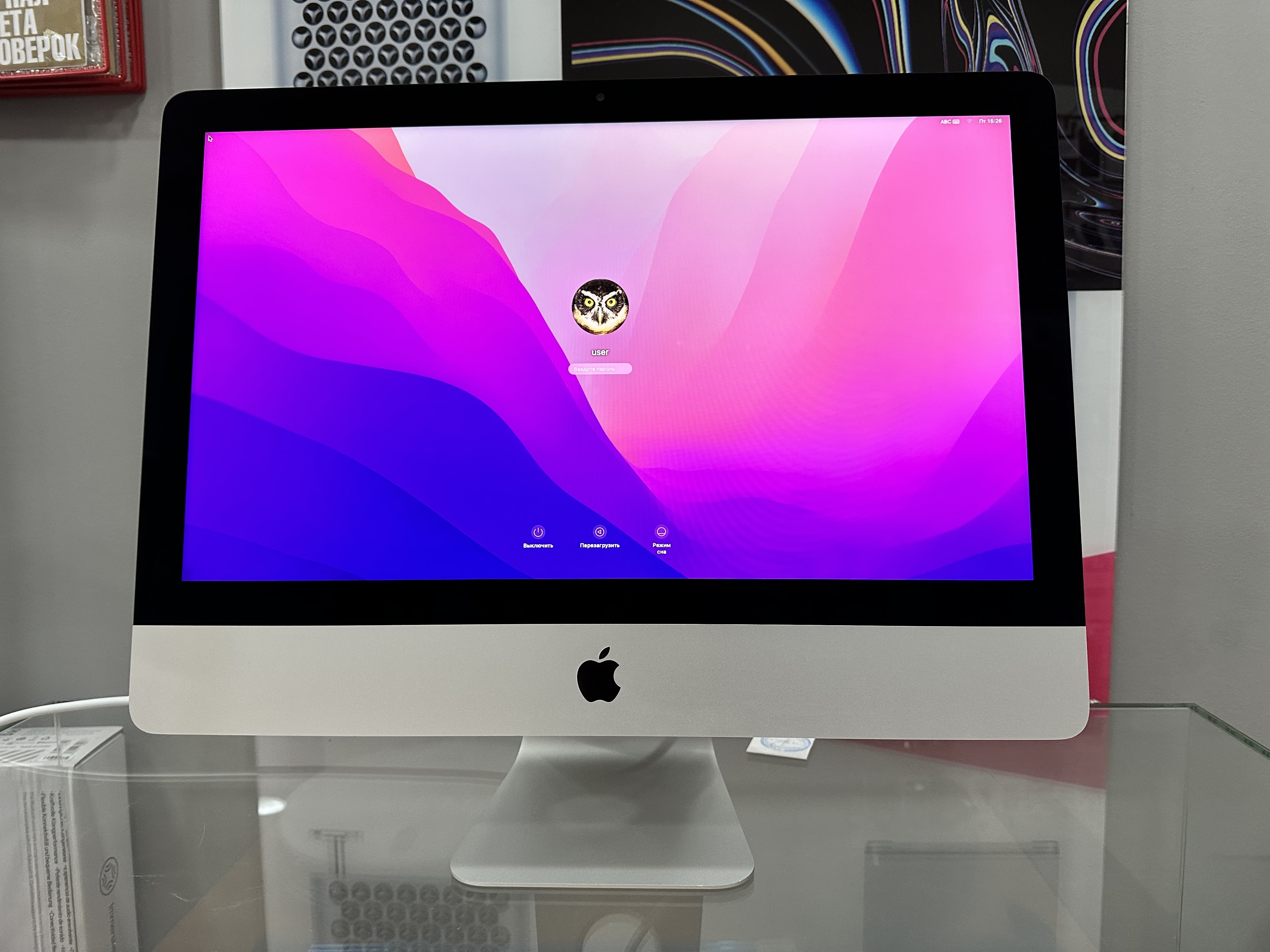 iMac 21.5" (Late 2012) / i5 2.7 / 8 / 512SSD / GT 640 512mb  БУ (мышь+клавиатура Genius)
