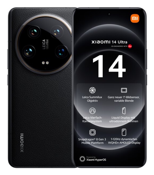 Смартфон Xiaomi 14 Ultra 16/512Gb Black EU
