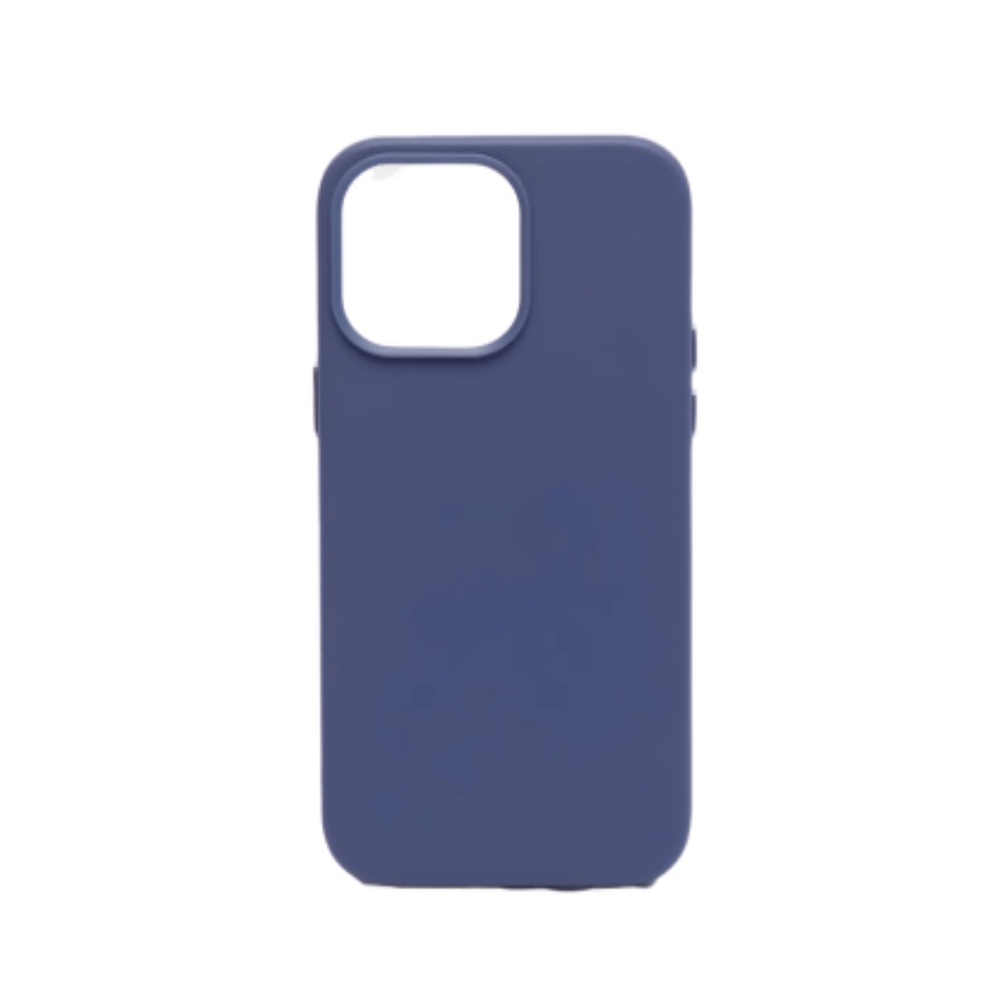 Чехол Orig Leather Case MagSafe для iPhone 15 Plus, васильковый