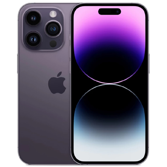 Смартфон Apple iPhone 14 Pro 128Gb Deep Purple (2 sim) - (царапина на задней крышке)
