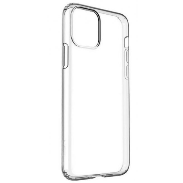 Чехол силиконовый для iPhone 15, прозрачный