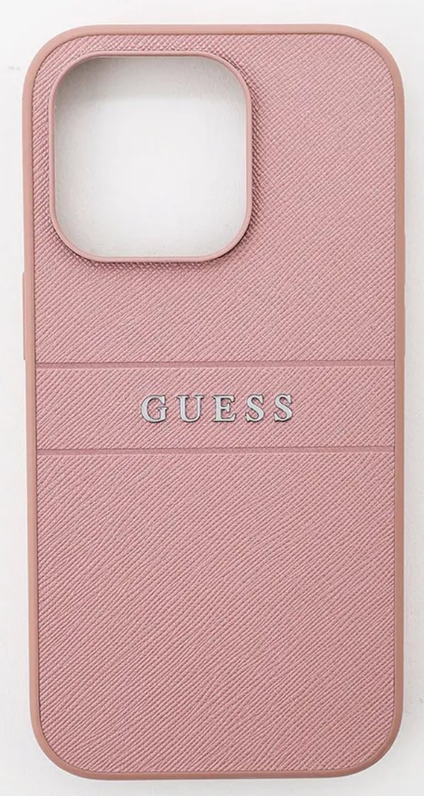 Чехол фирменный Guess iPhone 14 Pro, розовый