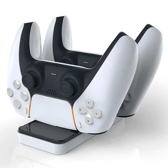 Зарядная станция Dobe для 2-х геймпадов PS5 DualSense с дисплеем (TP5-0505)
