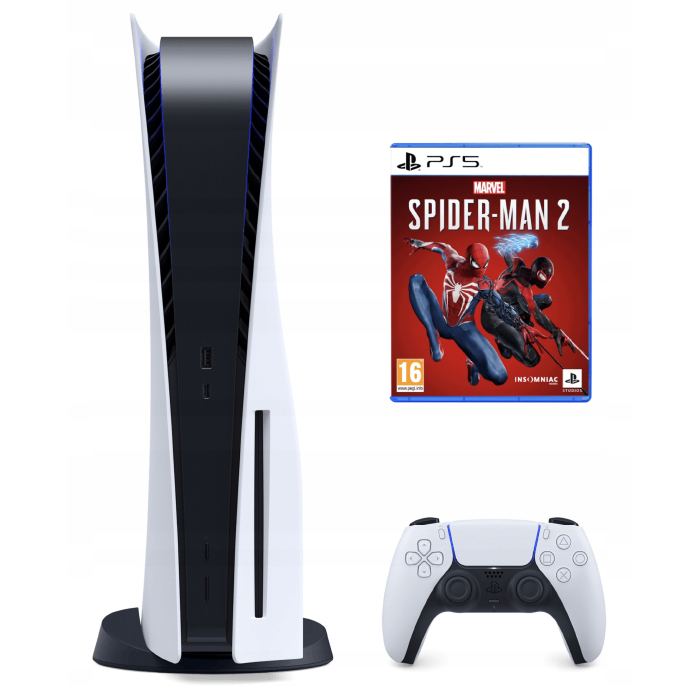 Игровая приставка Sony PlayStation 5  + Игра Человек паук 2