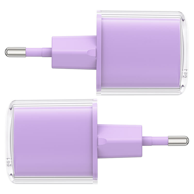 Сетевое зарядное устройство ACEFAST A53 Sparkling series GaN 30W USB-C, Alfalfa Purple