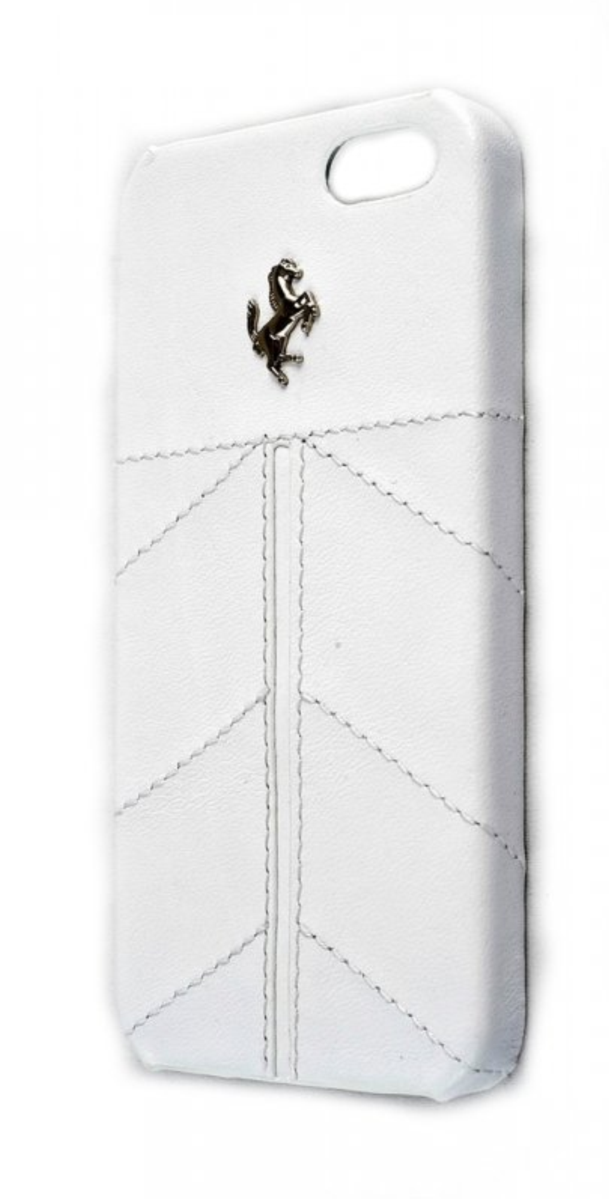 Чехол Ferrari для iPhone 5/5S/SE California Leather White