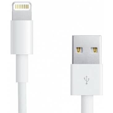 Кабель Apple USB-A – Lightning, 1м, белый