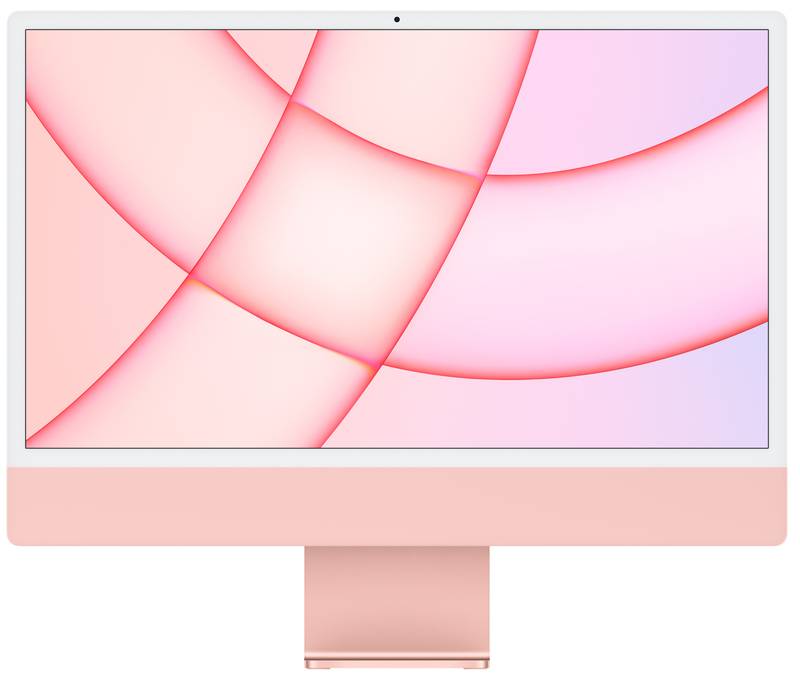 Моноблок Apple iMac 24" (2021) Retina 4,5K Z12Y000BVRU/A Pink (M1 8Core CPU, 8Core GPU/16Gb/256SSD)