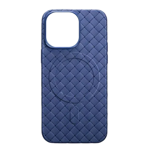 Чехол Woven Twist MagSafe Case для iPhone 14 Pro, Синий