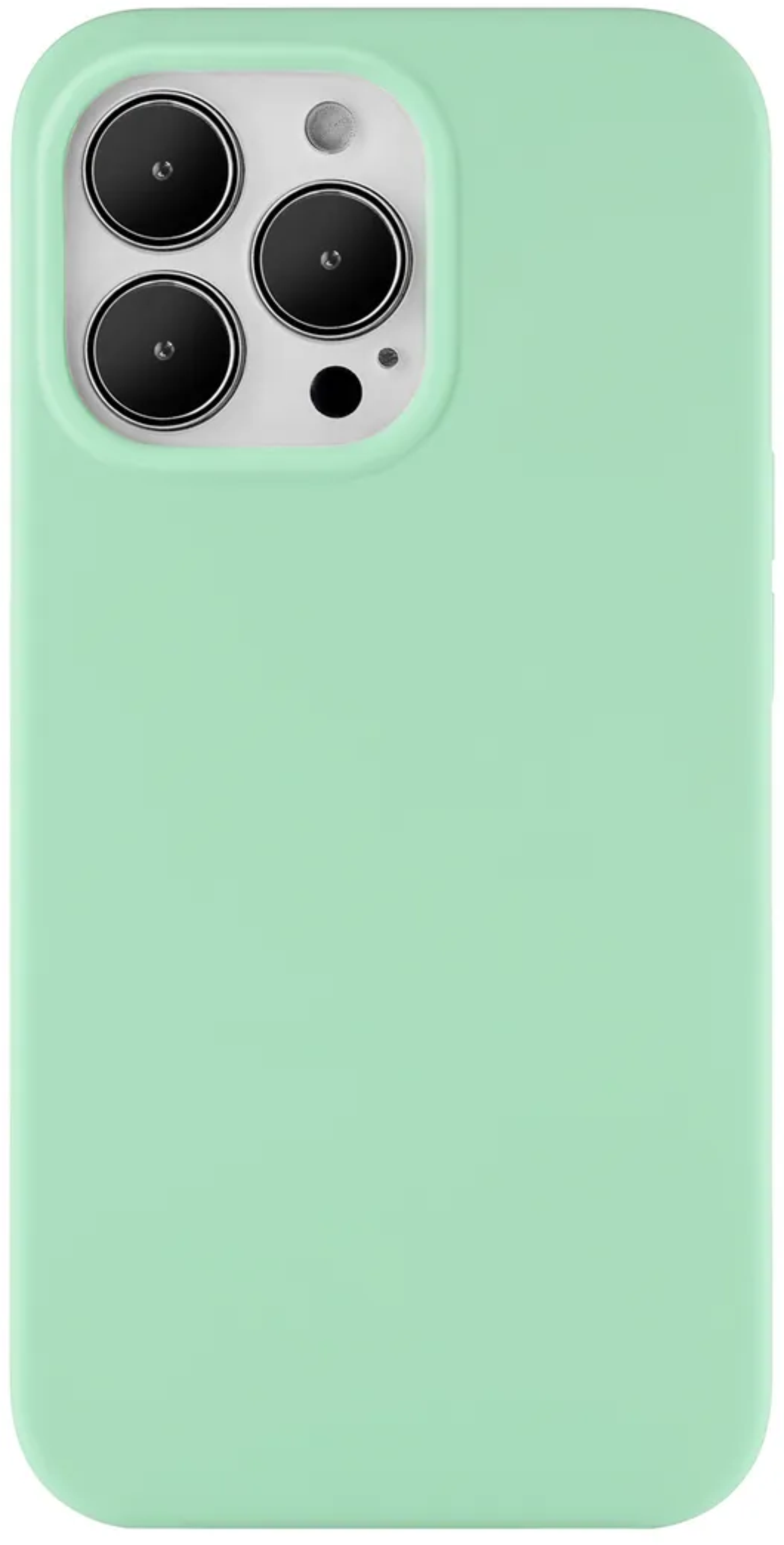 Чехол Ubear Mag Safe для iPhone 13 Pro Max, силикон, светло-зелёный