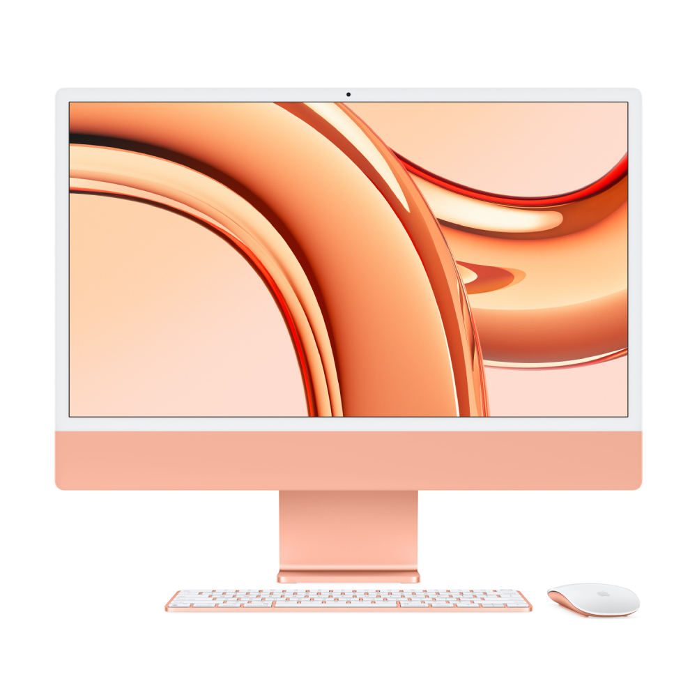 Моноблок Apple iMac 24" (2023) Retina 4,5K Orange (M3 8Core CPU, 10Core GPU/8Gb/256SSD)