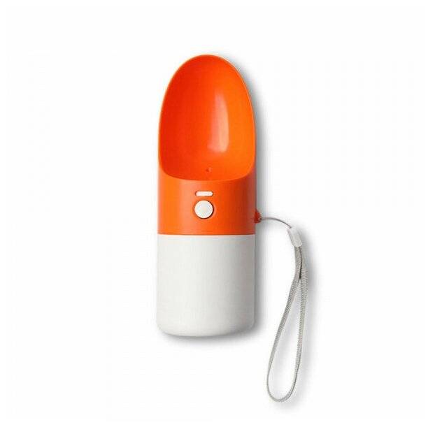 Поилка для животных Xiaomi Moestar Rocket Portable Pet Cup, Gray (Orange)