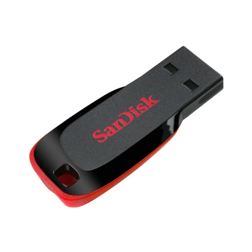 Флеш-накопитель USB SanDisk 64GB Cruzer Blade чёрный