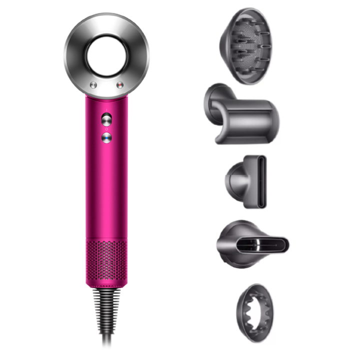 Фен Dyson Supersonic HD08 Limited Edition (Фуксия/Никель)