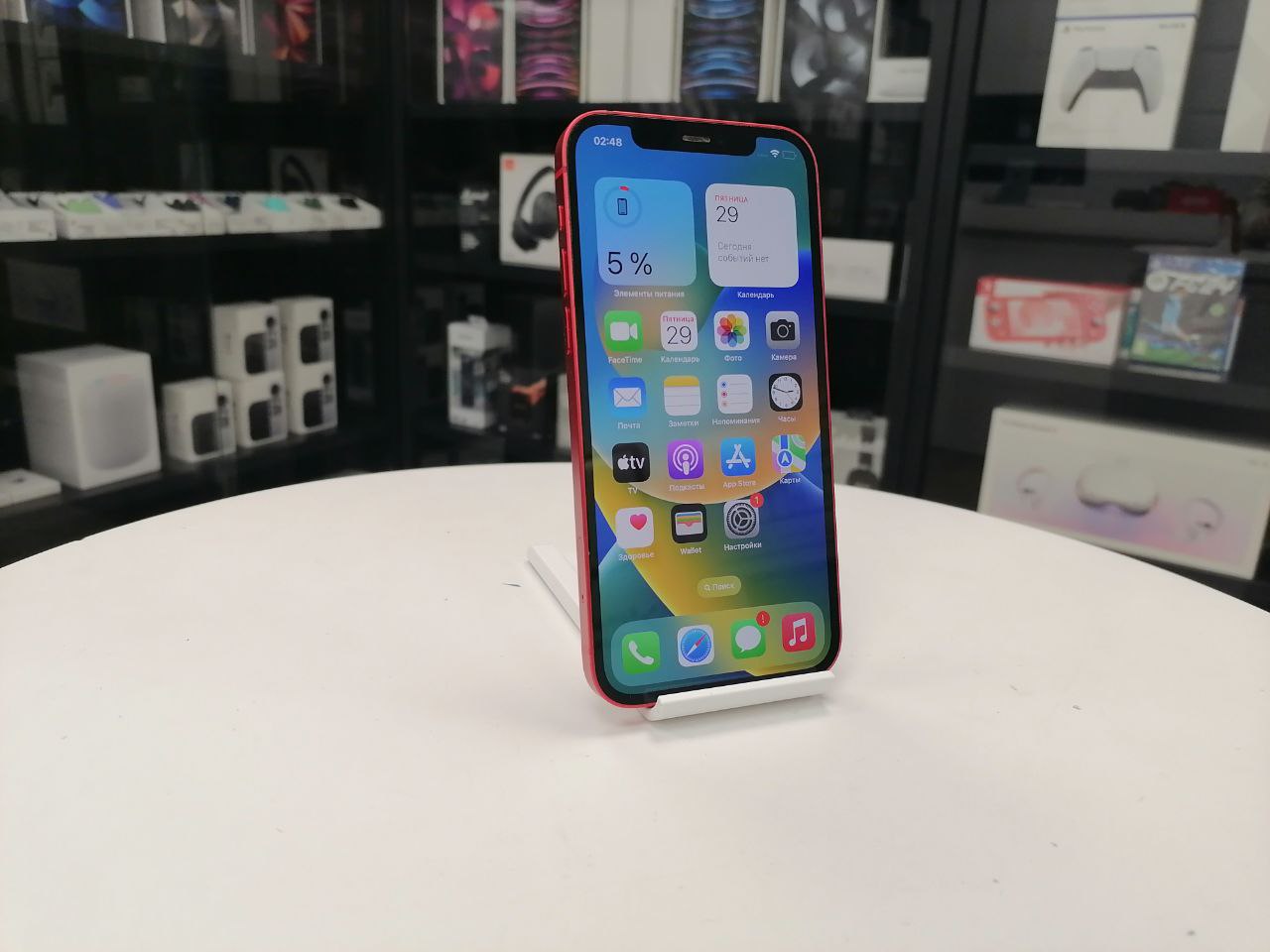 Купить iPhone 12 128Gb Red (80%) RU - БУ . . + в Сочи