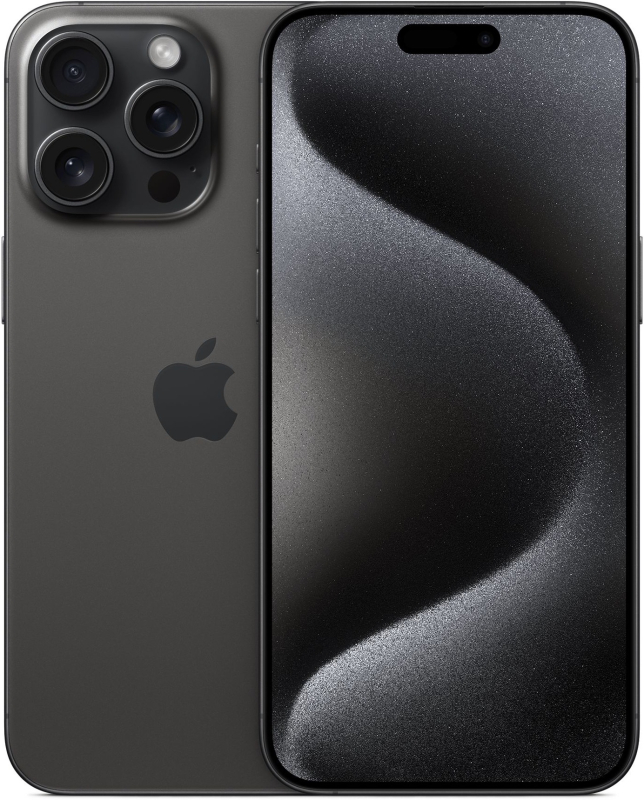 Смартфон Apple iPhone 15 Pro Max 512Gb Black Titanium (2 sim)