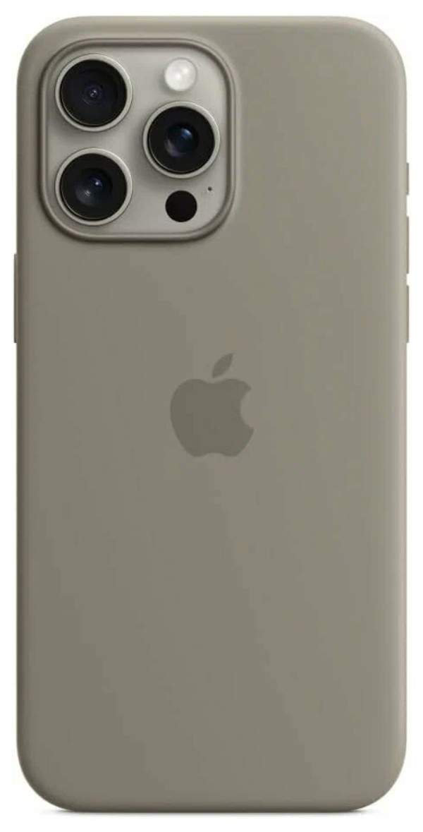 Чехол Orig Silicone Case MagSafe для iPhone 15 Pro Max, серый