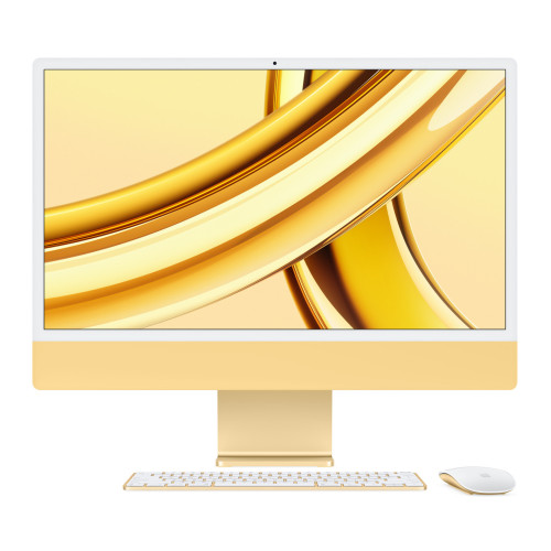 Моноблок Apple iMac 24" (2023) Retina 4,5K Yellow (M3 8Core CPU, 10Core GPU/8Gb/256SSD)