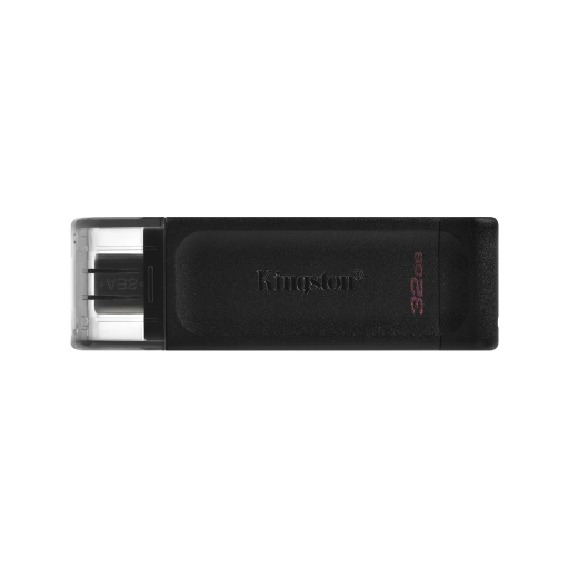 Флеш-накопитель USB 3.0 32GB Kingston Data Traveler 70 (Type C) черный
