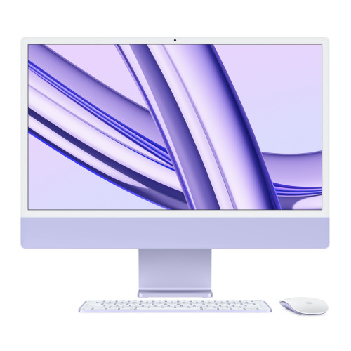 Моноблок Apple iMac 24" (2023) Retina 4,5K Purple (M3 8Core CPU, 10Core GPU/8Gb/512SSD)