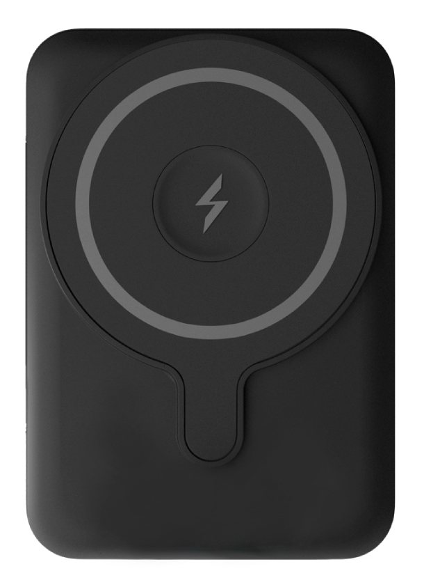 Внешний аккумулятор «vlp» Dual Magsafe PowerBank USB-C, 10000 mAh, черный