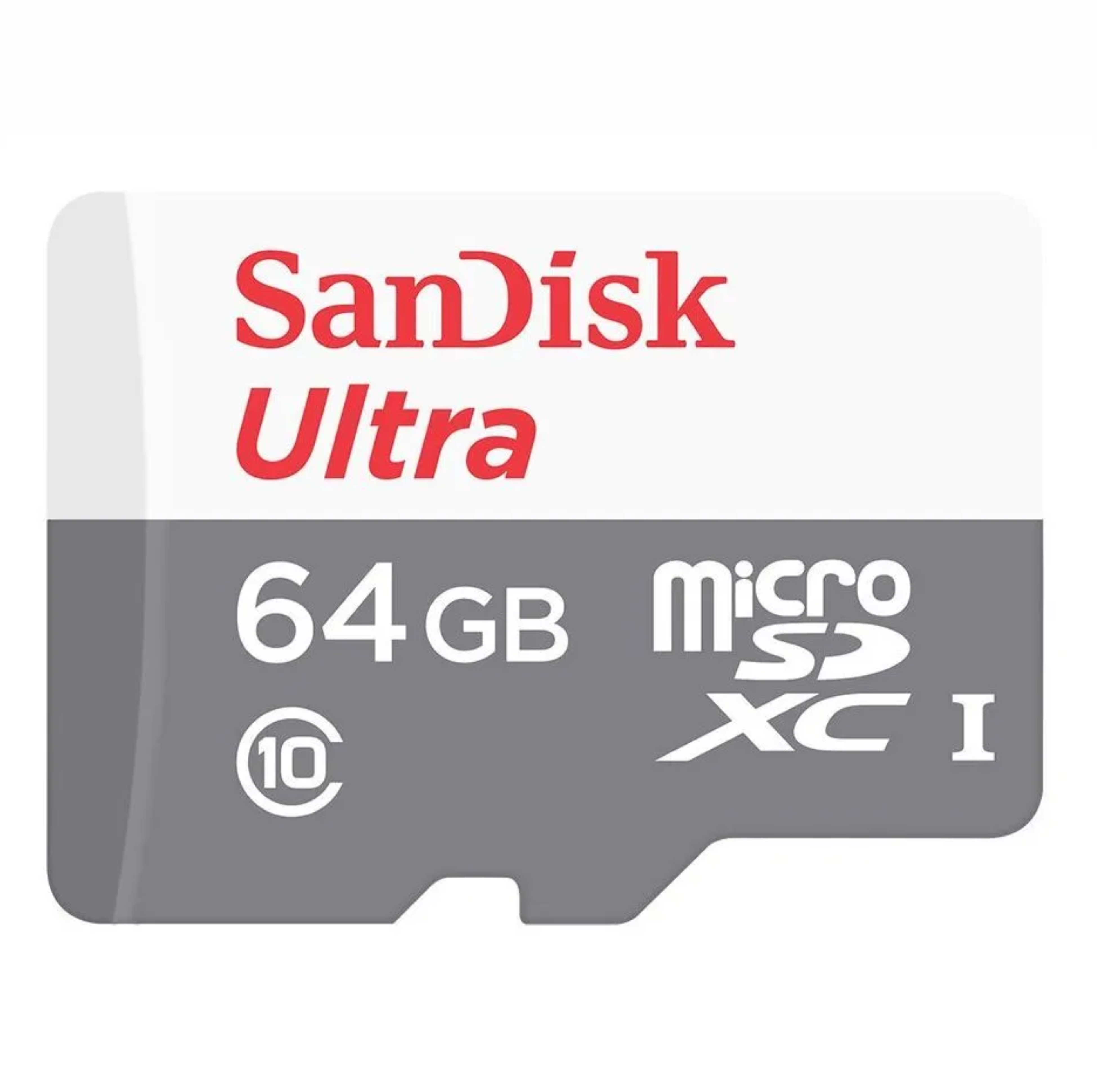 Карта памяти MicroSD 64GB  SanDisk Class 10 Ultra Light UHS-I  (140 Mb/s) без адаптера