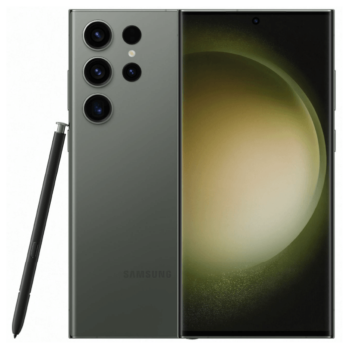 Смартфон Samsung Galaxy S23 Ultra 12/256Gb Green - царапинка на на ободке камеры