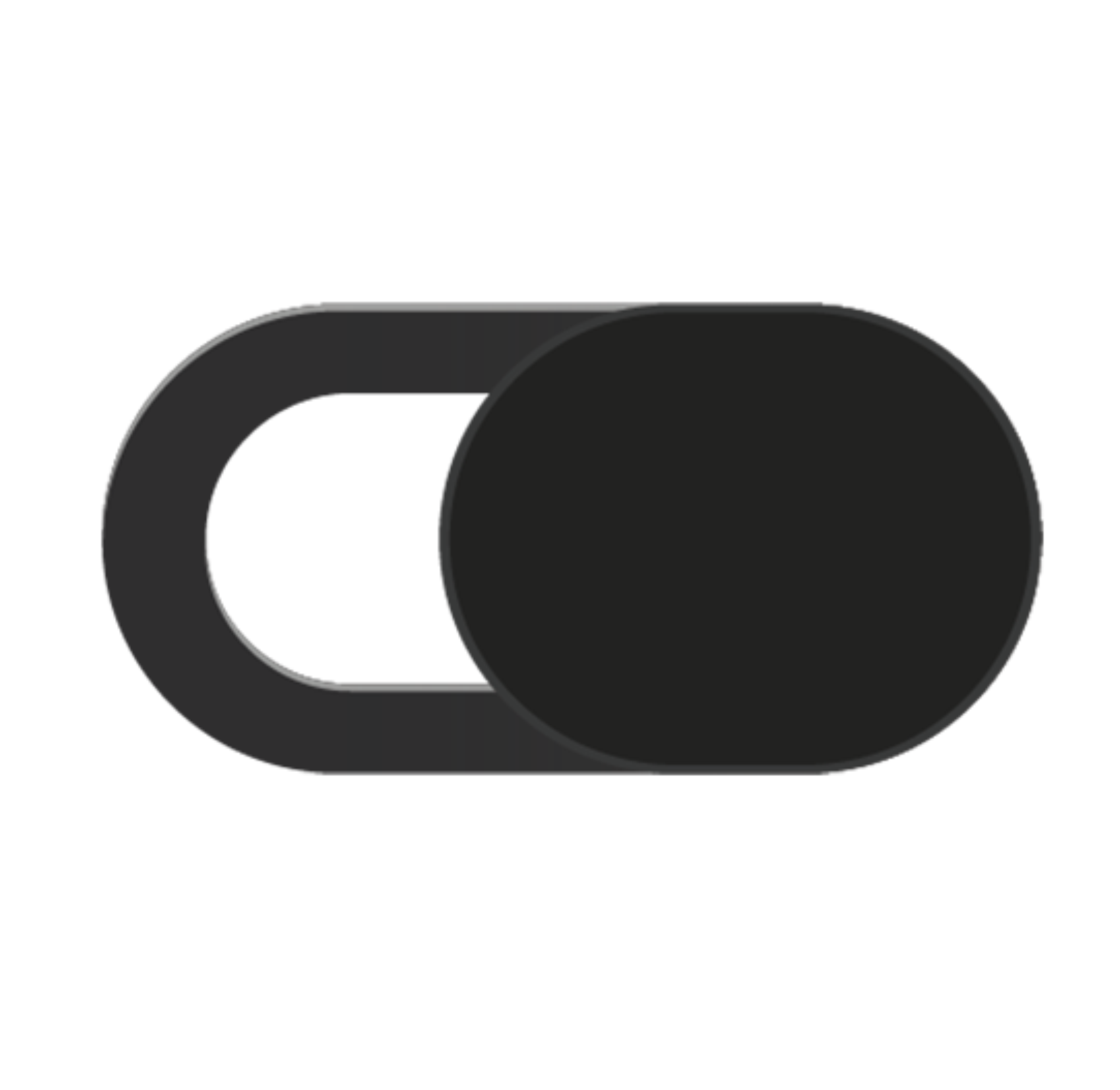 Шторка для веб-камер Deppa, универсальная, черный