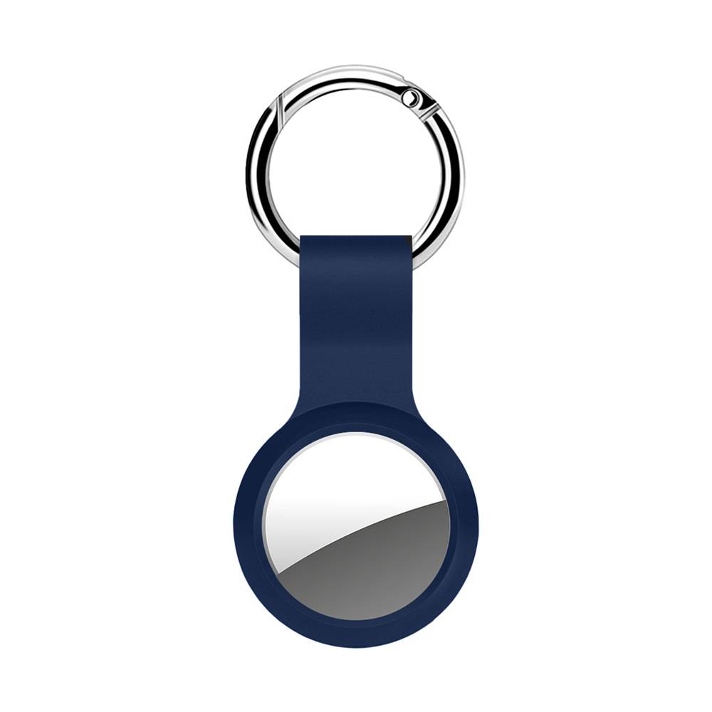 Брелок Deppa для AirTag с кольцом для ключей, синий