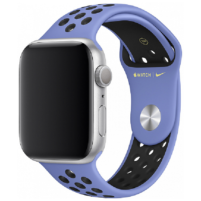 Ремешок Nike для Apple Watch 42/44/45мм, темно-синий/черный