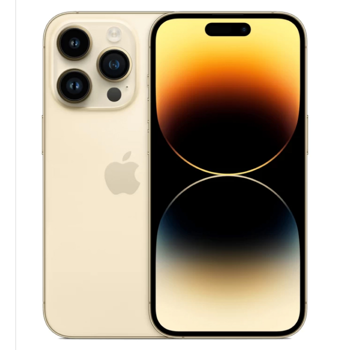 Смартфон Apple iPhone 14 Pro 256Gb Gold (2 sim) - (не активирован, царапина на экране)