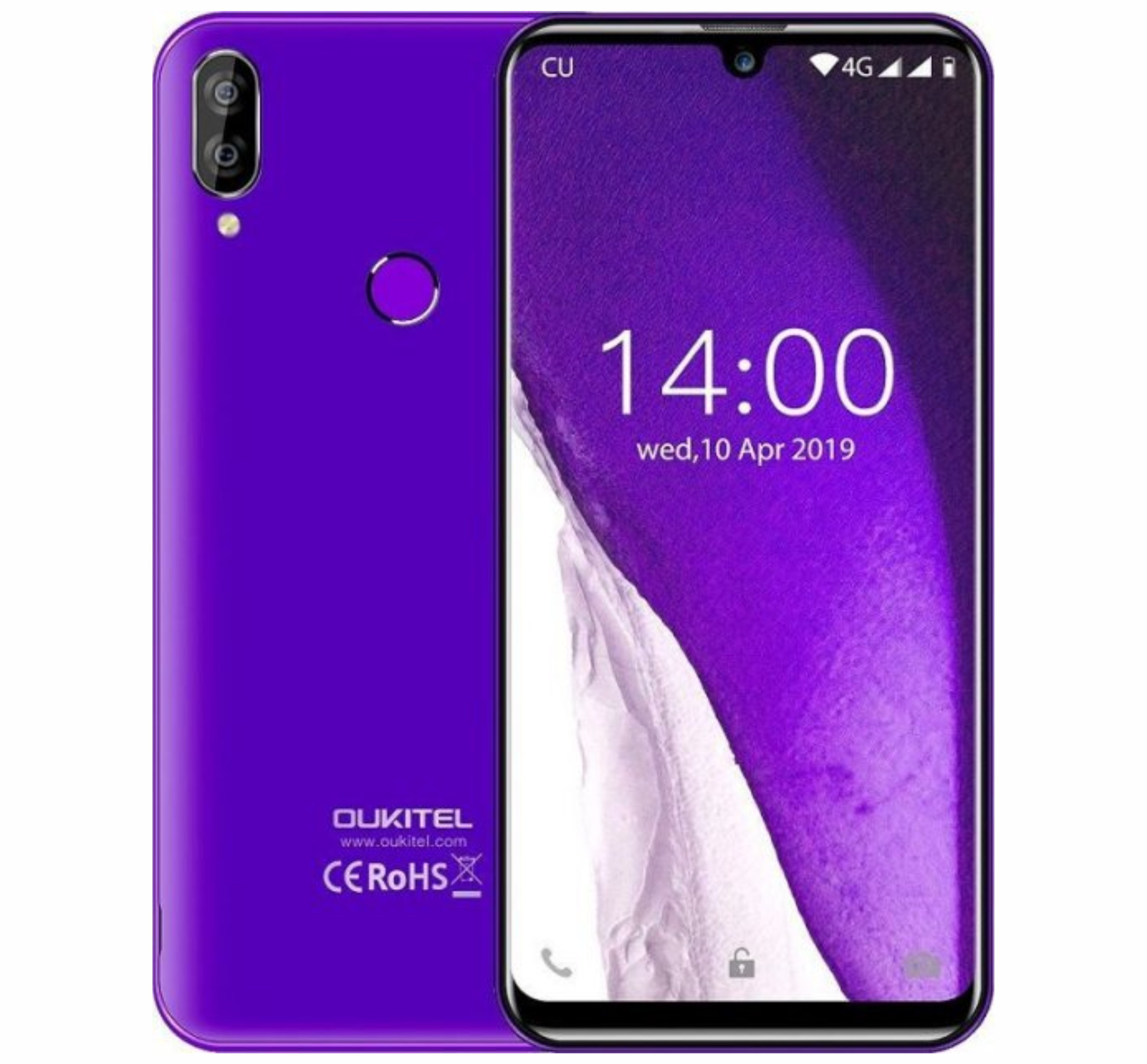 Смартфон Oukitel C16 2/16Gb Purple