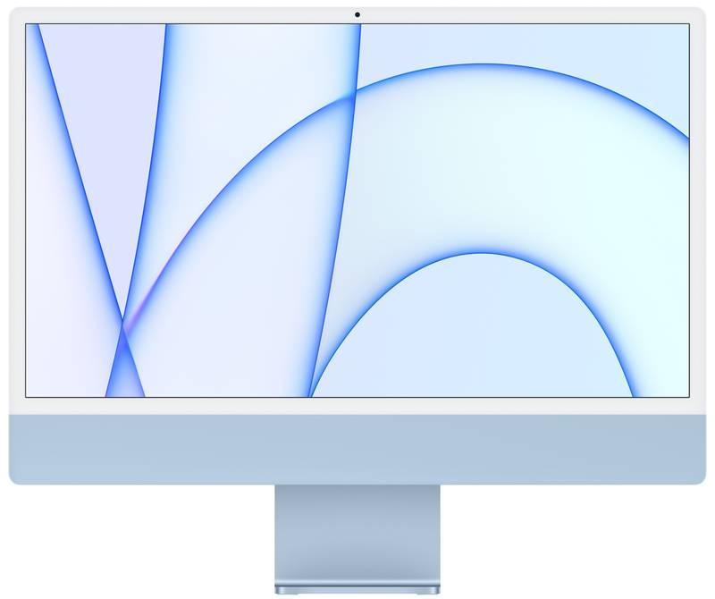 Моноблок Apple iMac 24" (2021) Retina 4,5K Z12W000BVRU/A Blue (M1 8Core CPU, 8Core GPU/16Gb/256SSD)