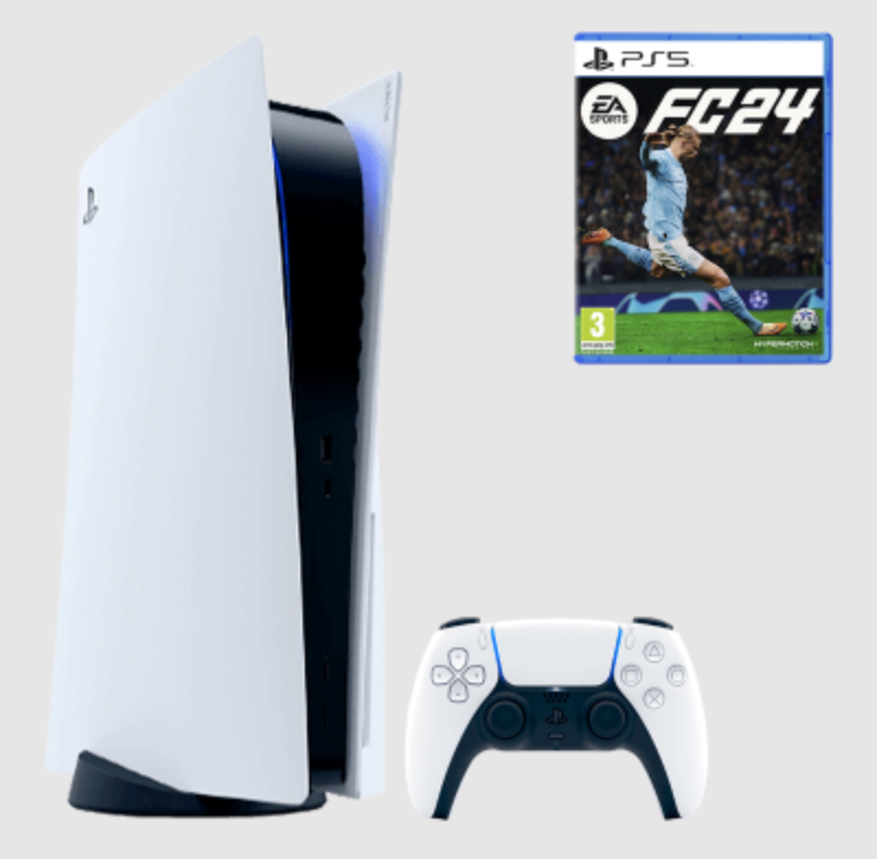 Игровая приставка Sony PlayStation 5  + Игра EA Sports FC 24 (FIFA 24)