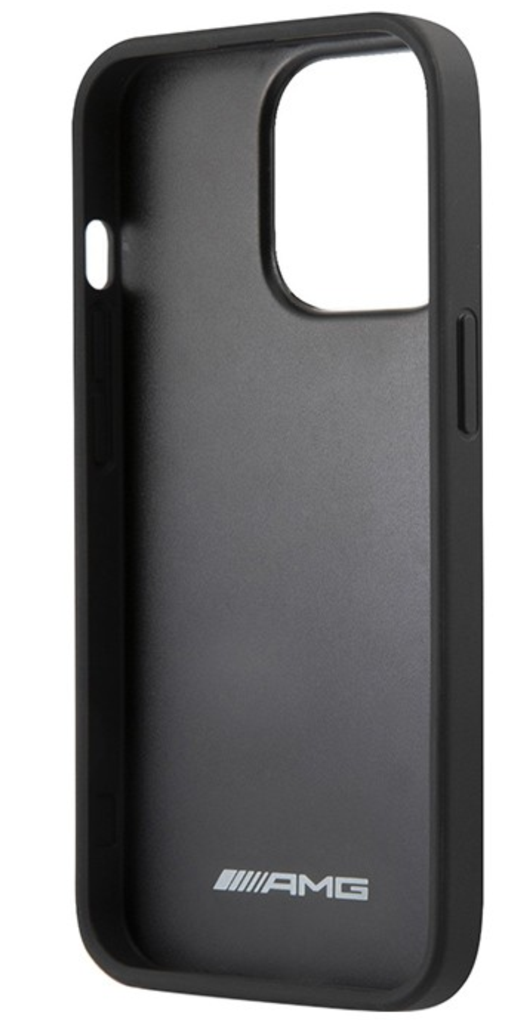 Чехол Mercedes для iPhone 13 Pro Max PU Carbon effect Grey stripe Hard  Black купить в Сочи