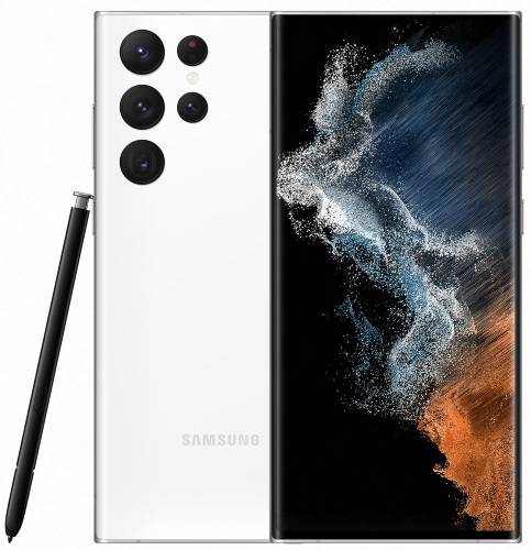 Смартфон Samsung Galaxy S22 Ultra 12/256Gb White Korea (1 sim)