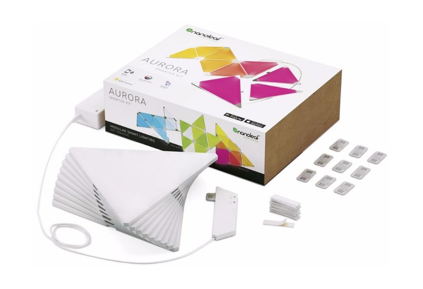 Комплект умных ламп Nanoleaf Aurora Smarter Kit 9 Panels (White)