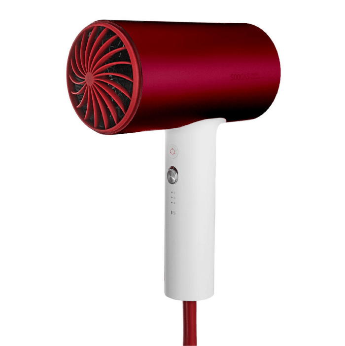 Фен для волос Xiaomi Soocare Anions Hair Dryer H3S 2019 красный (нет Диффузора)