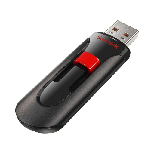 Флеш-накопитель USB 3.0 32GB SanDisk Cruzer Glide черный
