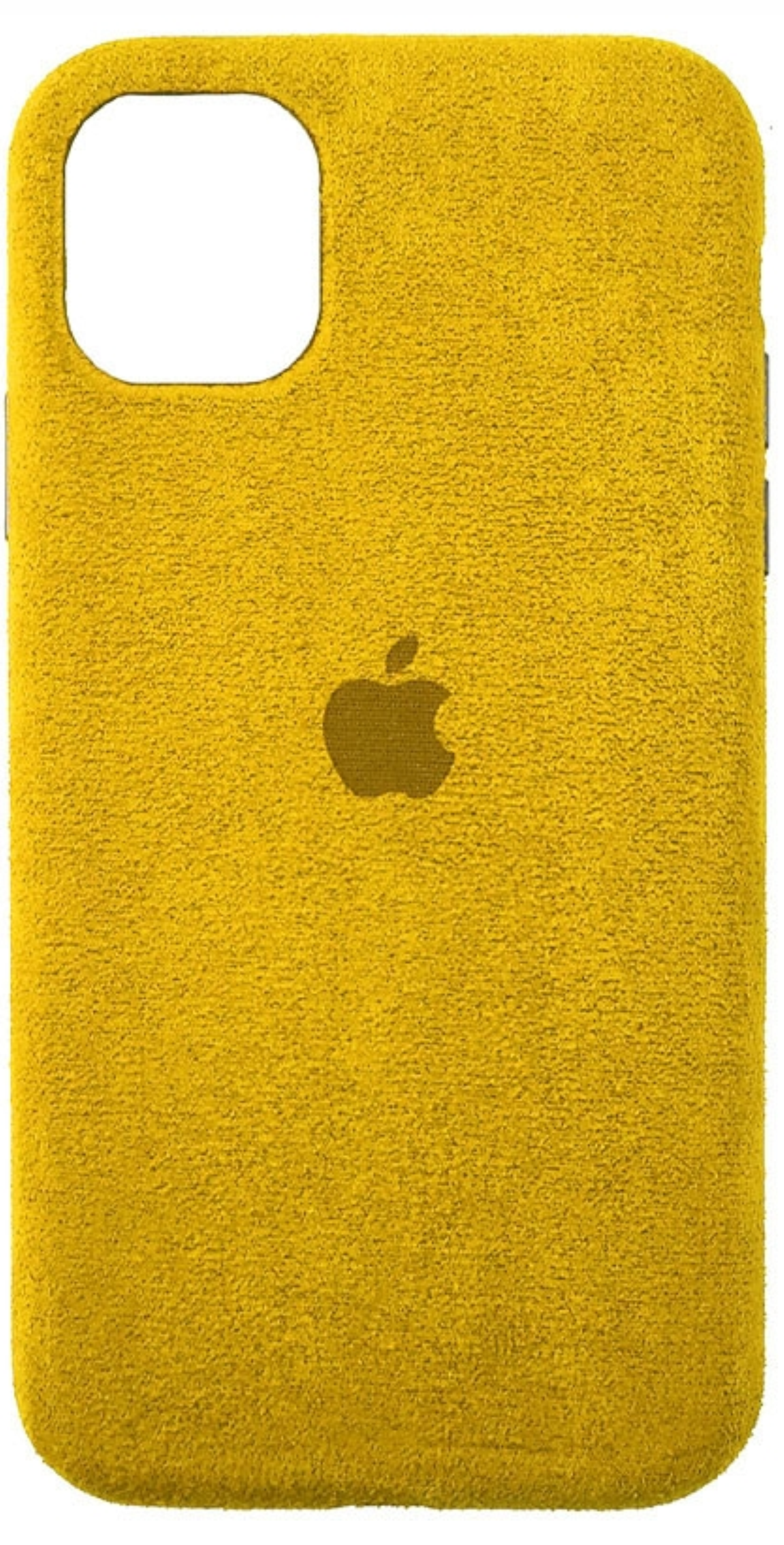 Чехол Original Alcantara Case для Apple iPhone 11 Pro Max, желтый
