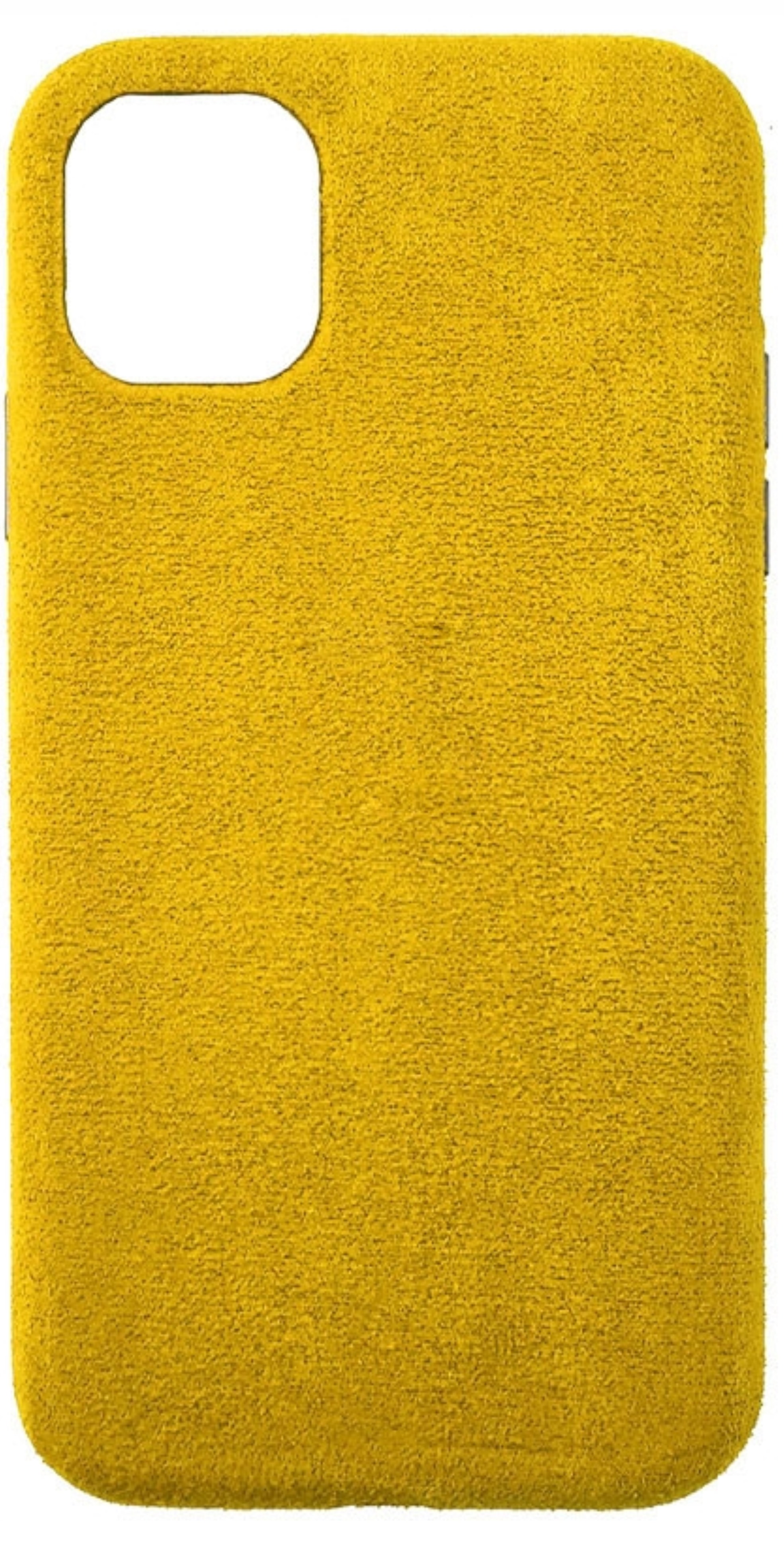 Чехол Orig Alcantara Case для Apple iPhone 11 Pro Max, желтый
