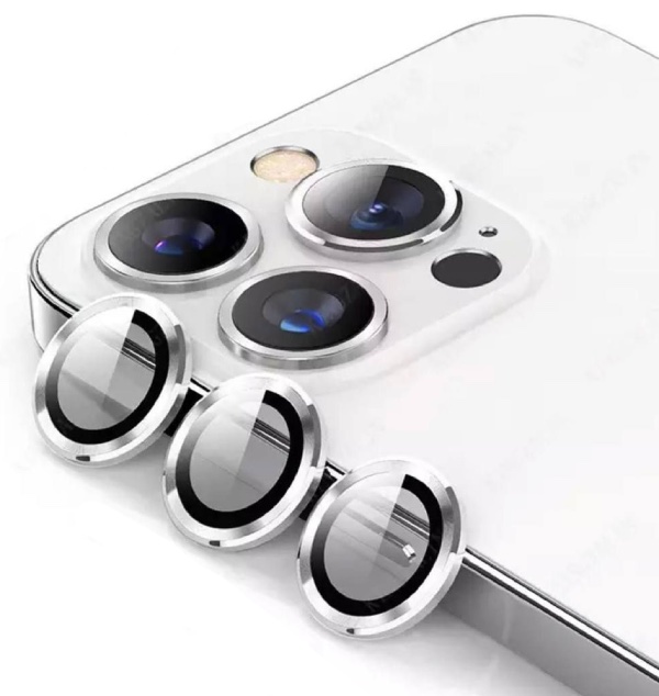 Защитное стекло Camera Film на камеру для iPhone 14 Pro\14 Pro Max Silver